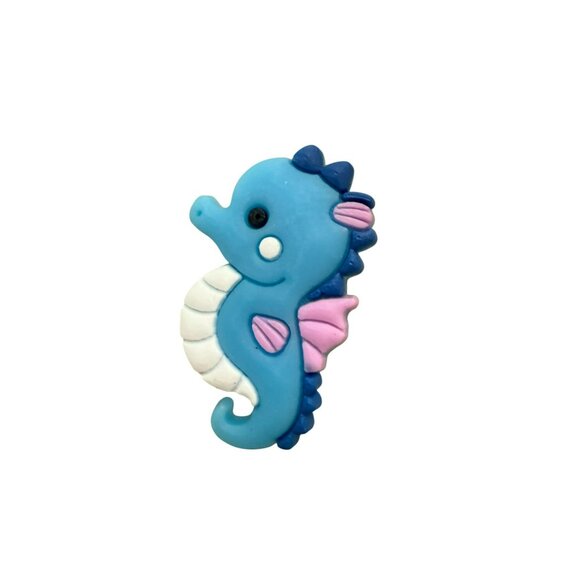 Cute Seahorse Shoe Charm For Crocs Jibbitz Accessories - Picture 1 of 2